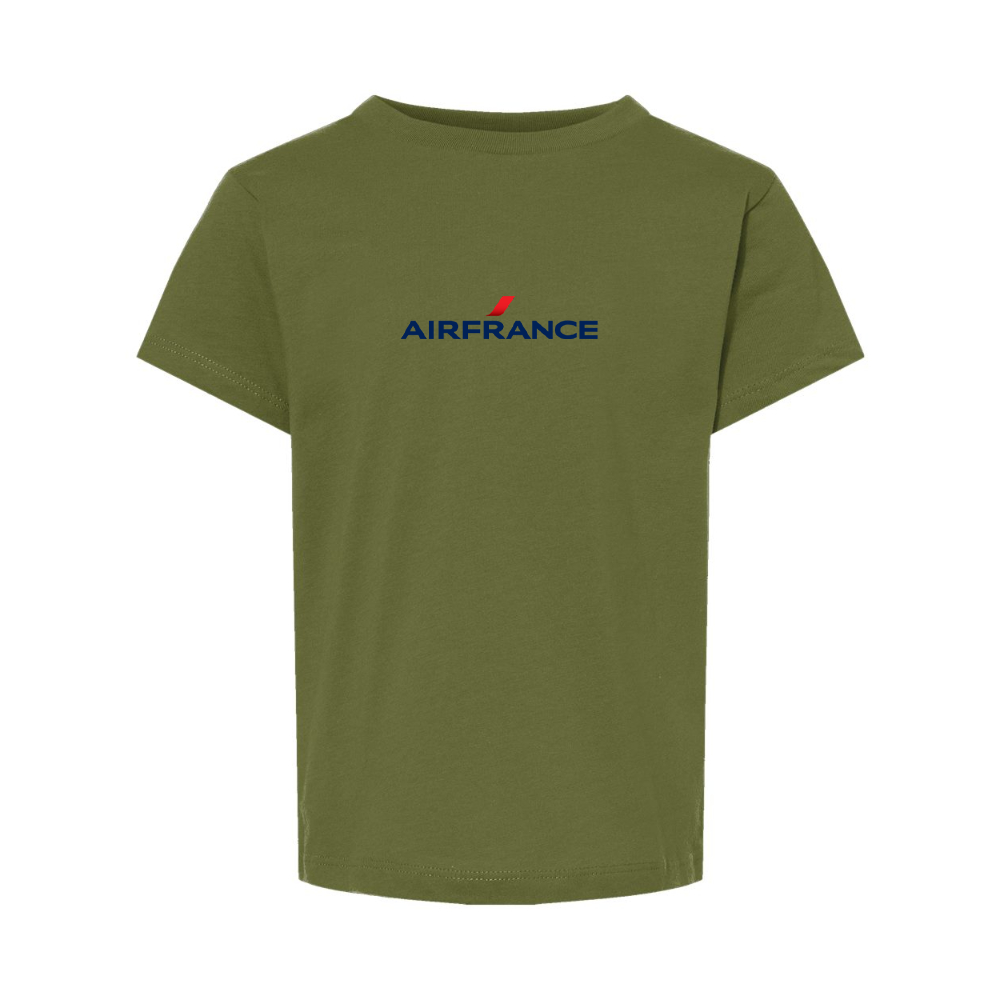 Air France Logo BELLA  CANVAS Toddler Jersey Tee