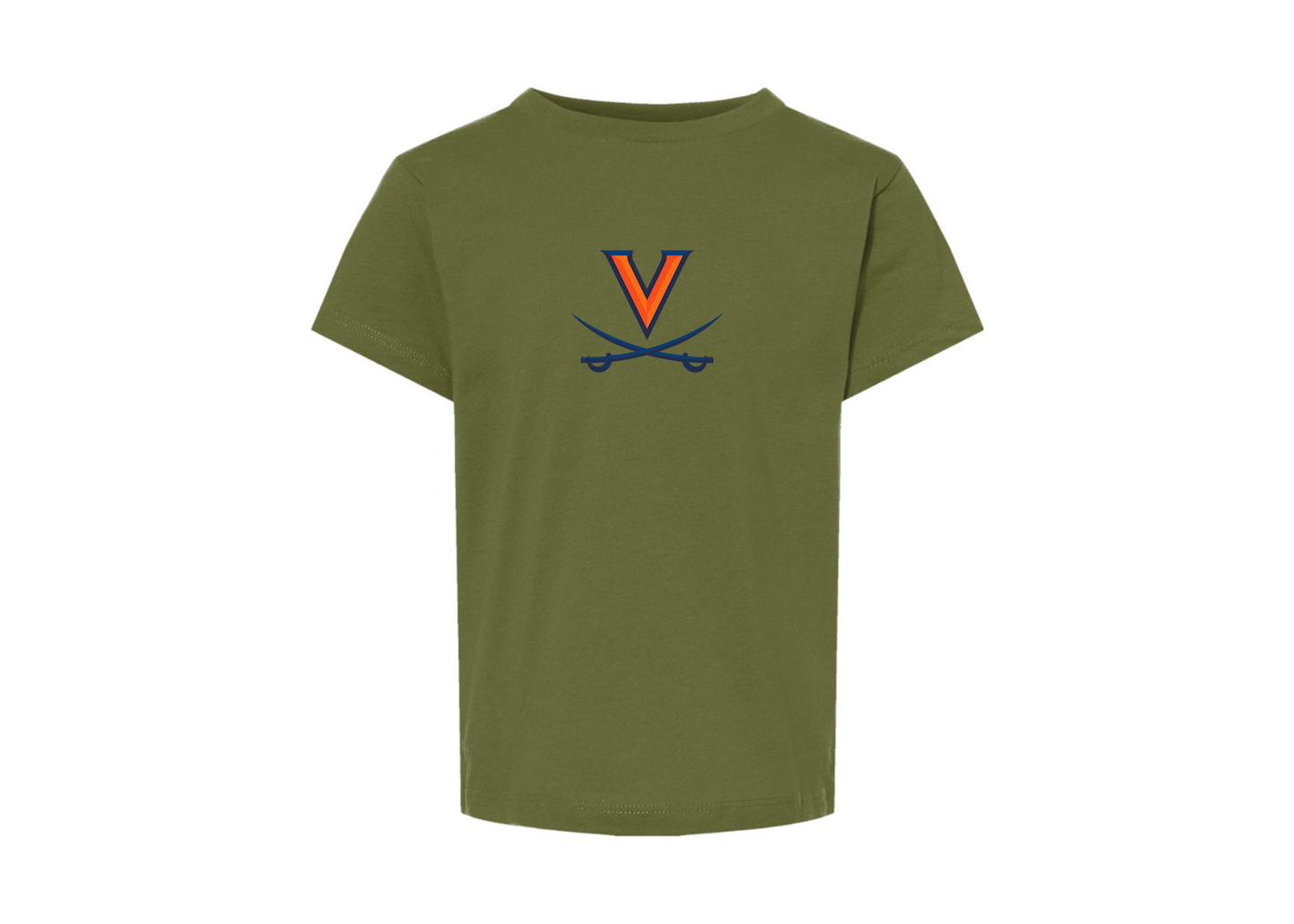 Virginia Cavaliers BELLA  CANVAS Toddler Jersey Tee