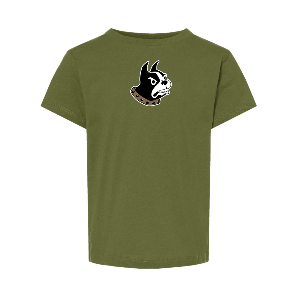 Wofford Terriers BELLA  CANVAS Toddler Jersey Tee