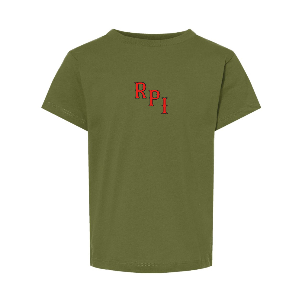RPI Engineers Logo BELLA  CANVAS Toddler Jersey Tee