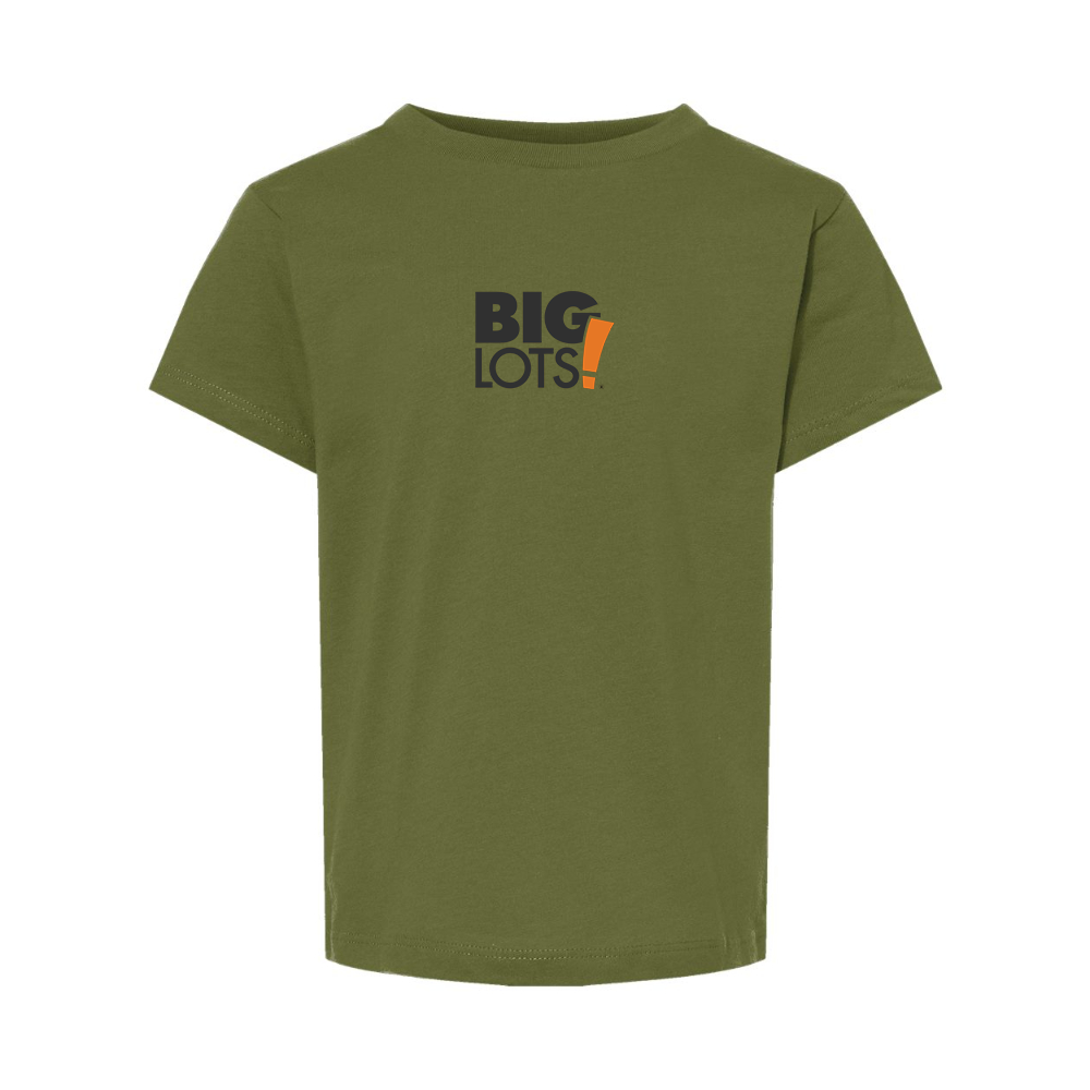 Big Lots Logo BELLA  CANVAS Toddler Jersey Tee