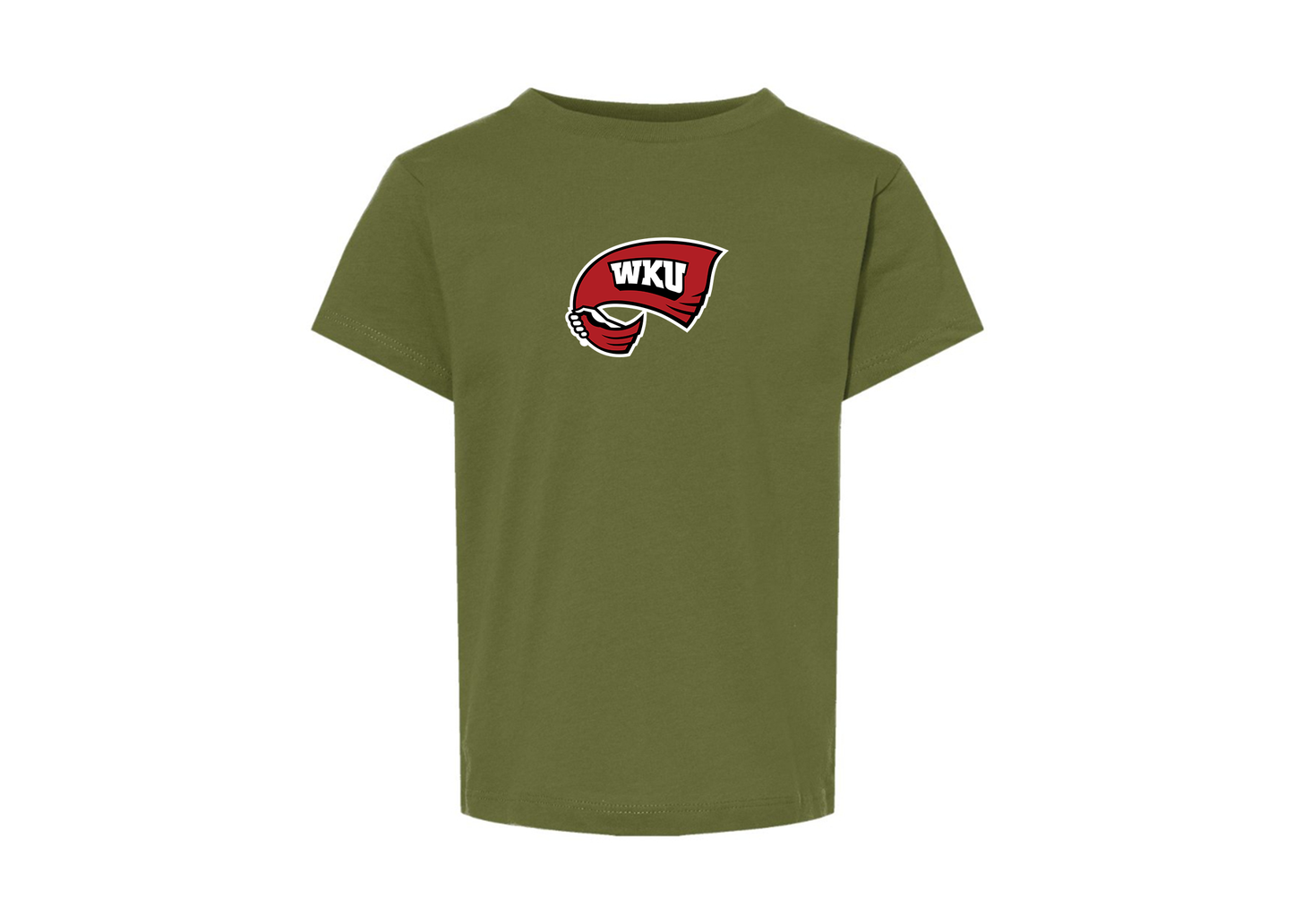 Western Kentucky Hilltoppers BELLA  CANVAS Toddler Jersey Tee