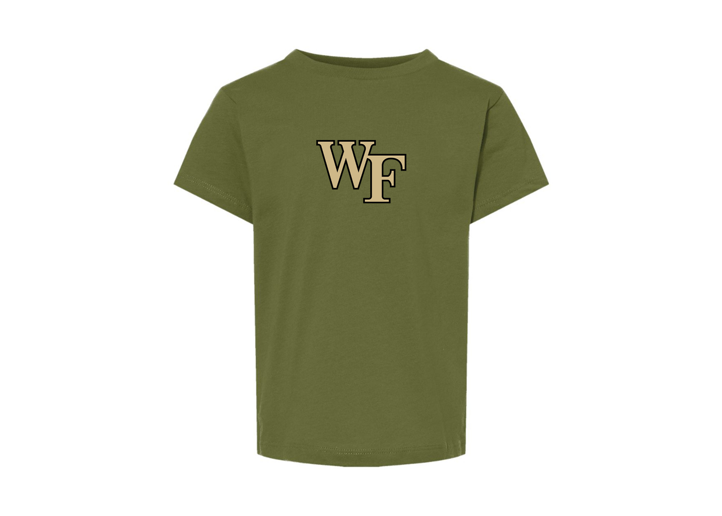 Wake Forest Demon Deacons BELLA  CANVAS Toddler Jersey Tee