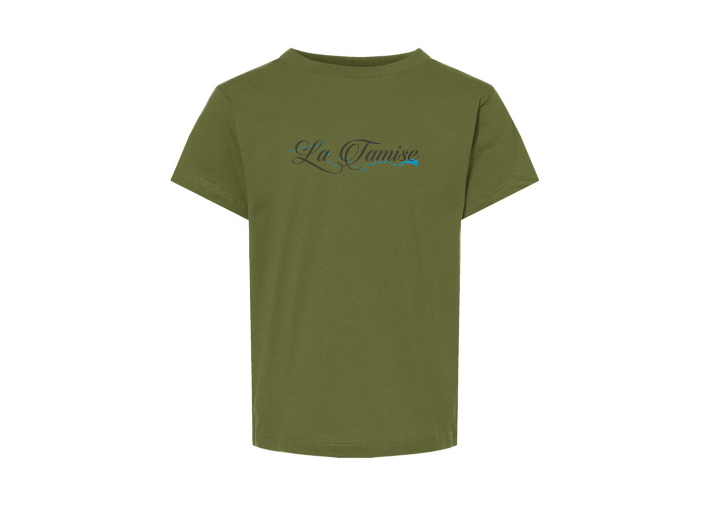 La Tamise Logo BELLA  CANVAS Toddler Jersey Tee