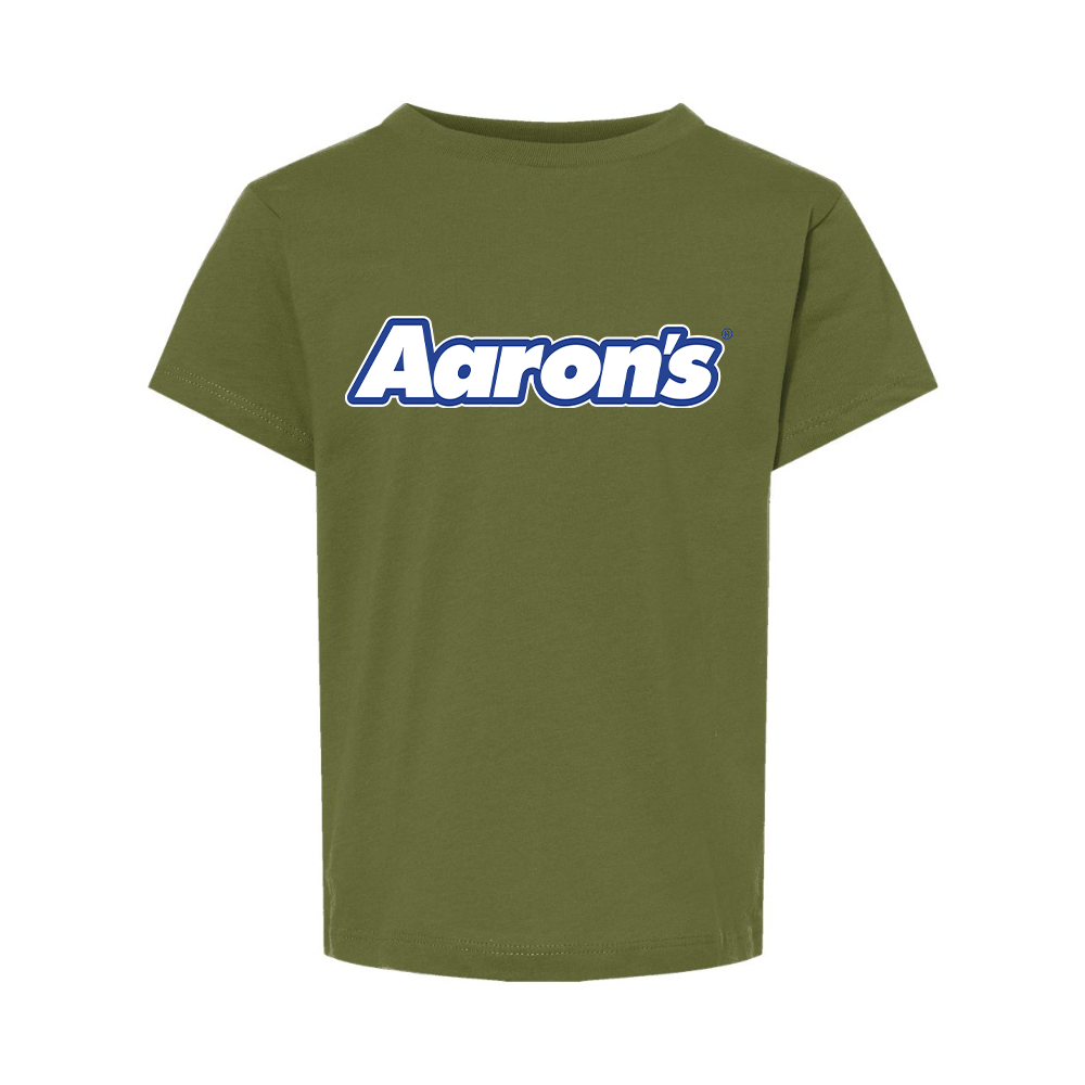 Aaron_s Logo BELLA  CANVAS Toddler Jersey Tee
