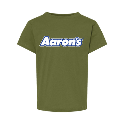 Aaron_s Logo BELLA  CANVAS Toddler Jersey Tee