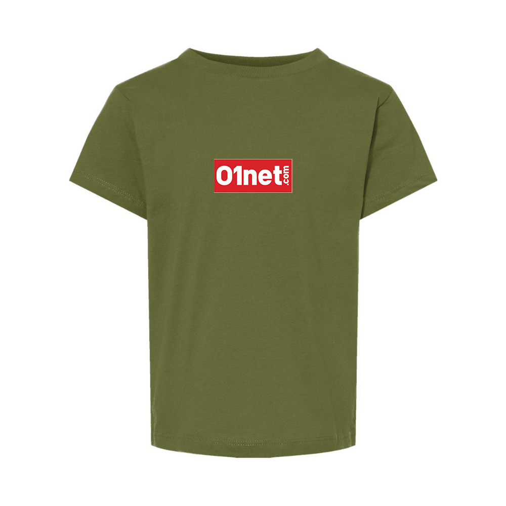 01net Logo BELLA  CANVAS Toddler Jersey Tee