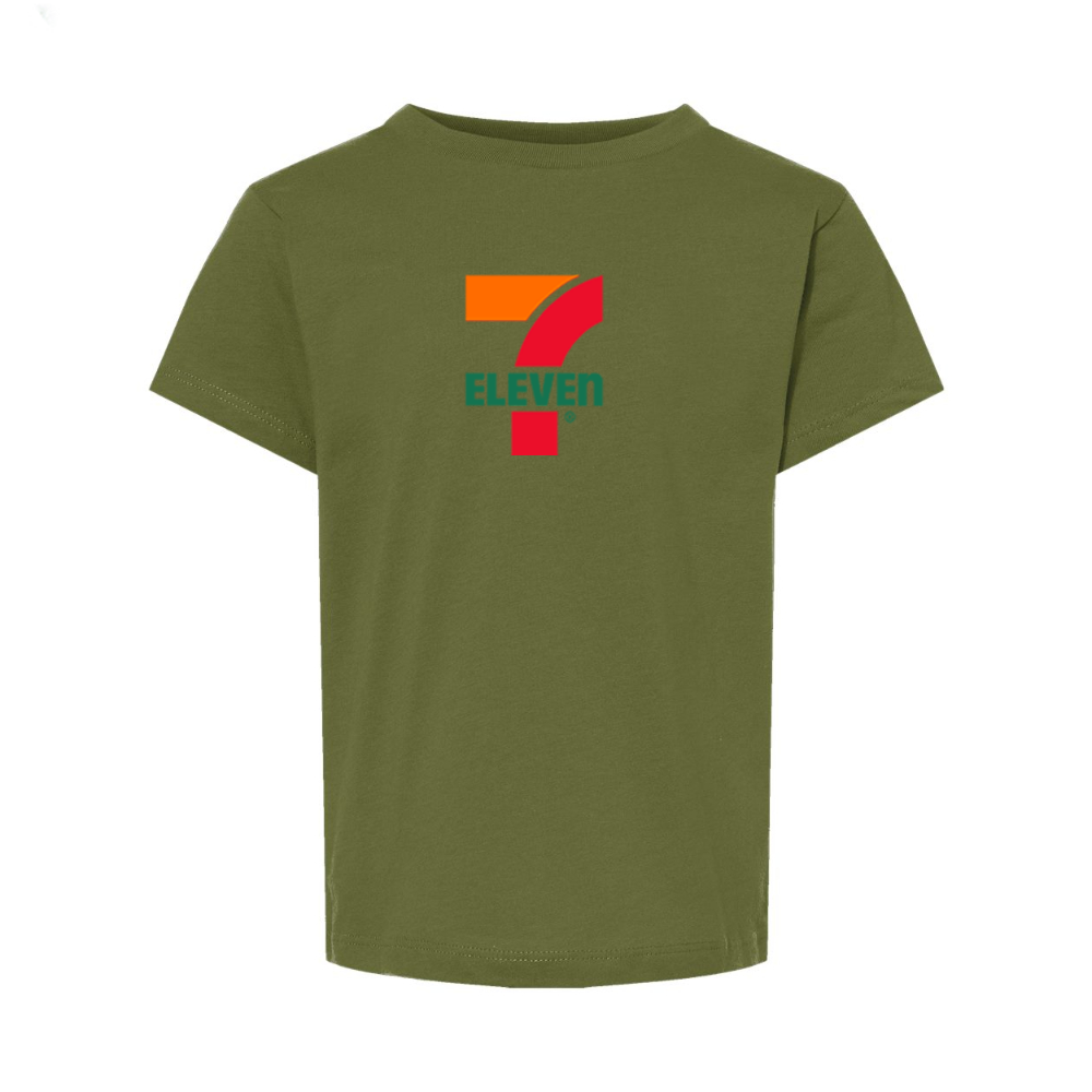 7 Eleven Logo BELLA  CANVAS Toddler Jersey Tee