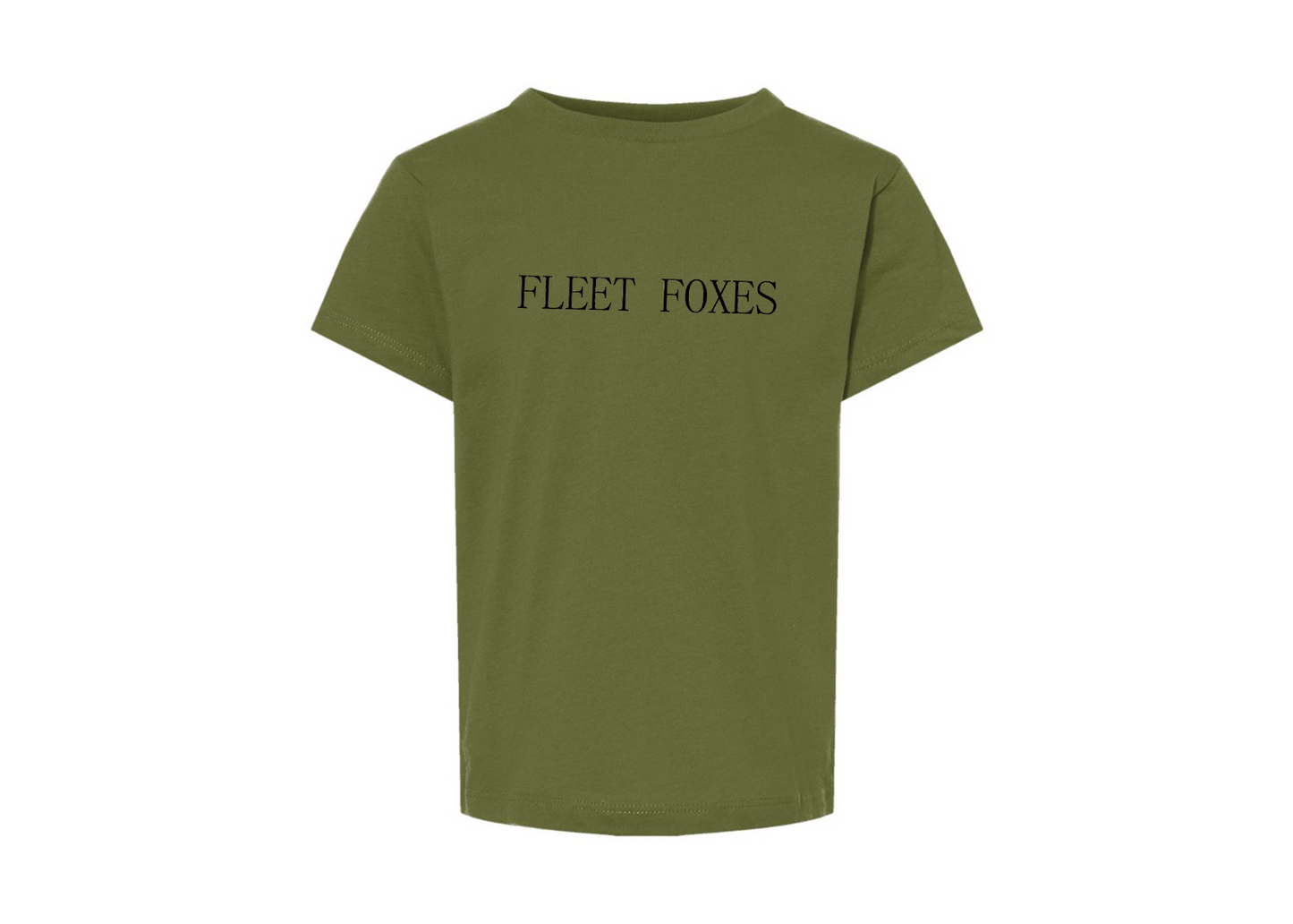 Fleet Foxes Logo BELLA  CANVAS Toddler Jersey Tee