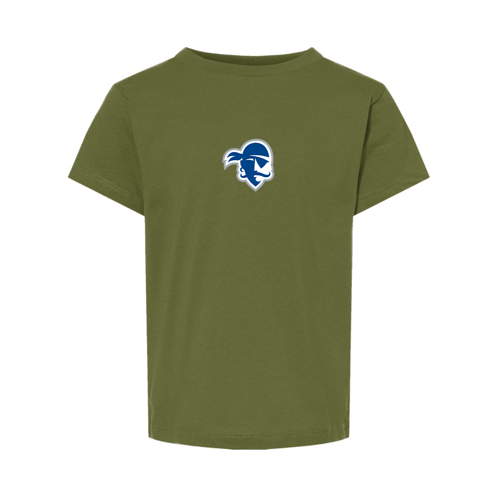Seton Hall Pirates Logo BELLA  CANVAS Toddler Jersey Tee