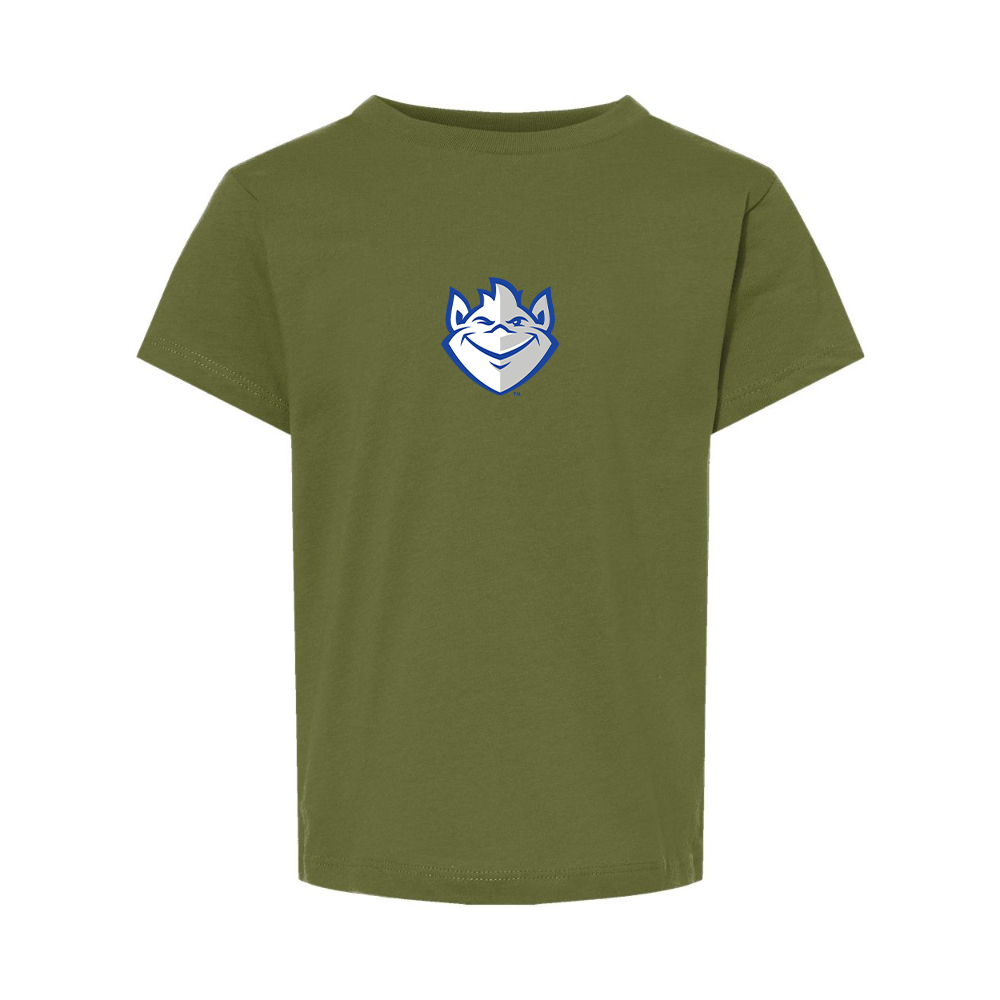 Saint Louis Billikens Logo BELLA  CANVAS Toddler Jersey Tee