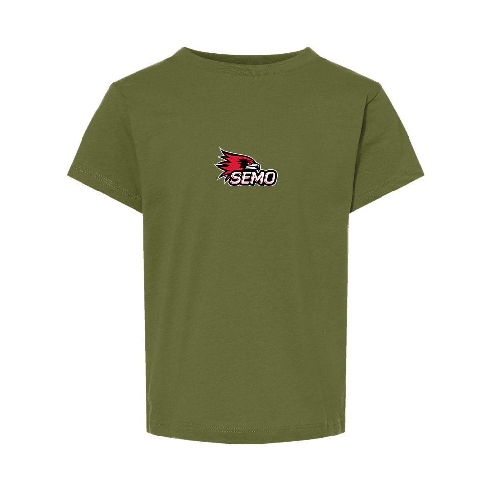 SEMO Redhawks Logo BELLA  CANVAS Toddler Jersey Tee