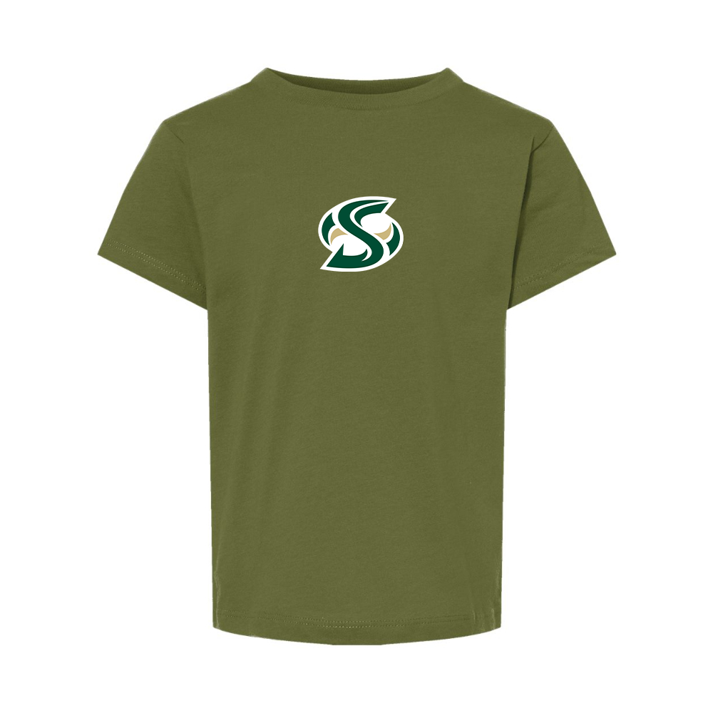 Sacramento State Hornets Logo  BELLA  CANVAS Toddler Jersey Tee