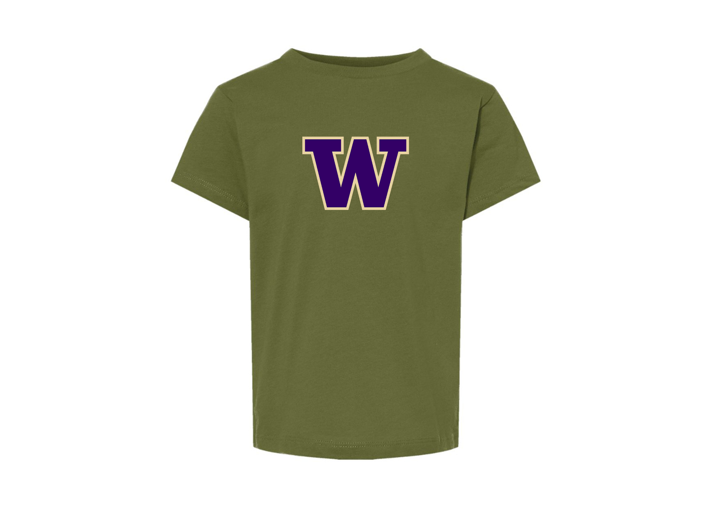 Washington Huskies BELLA  CANVAS Toddler Jersey Tee