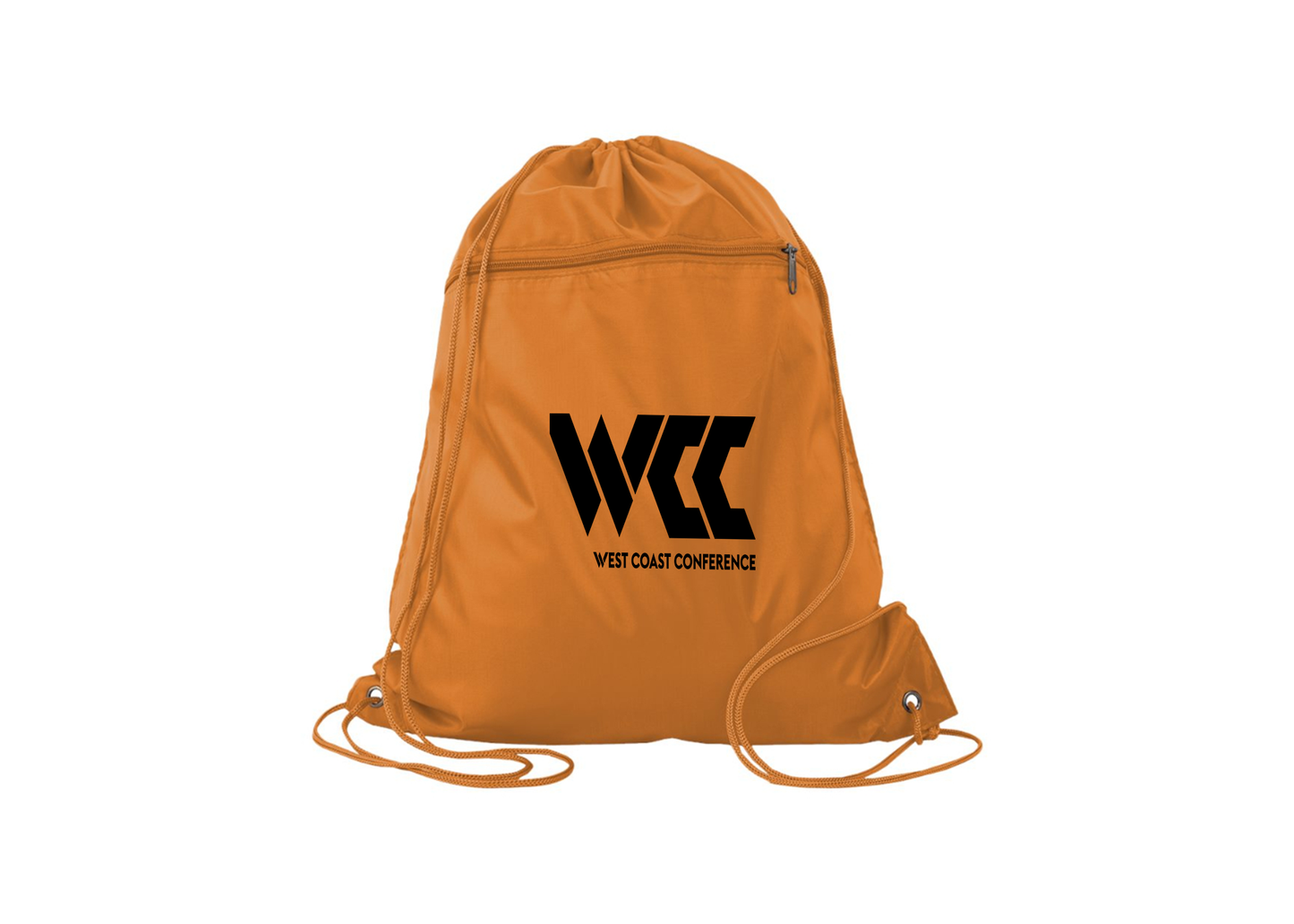 West Coast Conference Q-Tees - Polyester Cinchpack