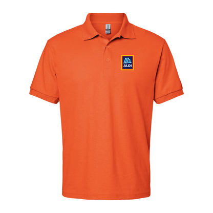 Men's Aldi Logo Gildan Dry Blend Jersey Polo