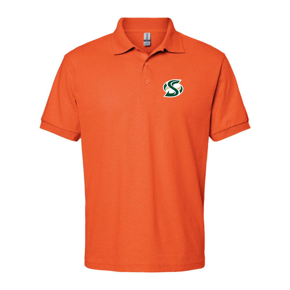 Men's Sacramento State Hornets Logo  Gildan Dry Blend Jersey Polo