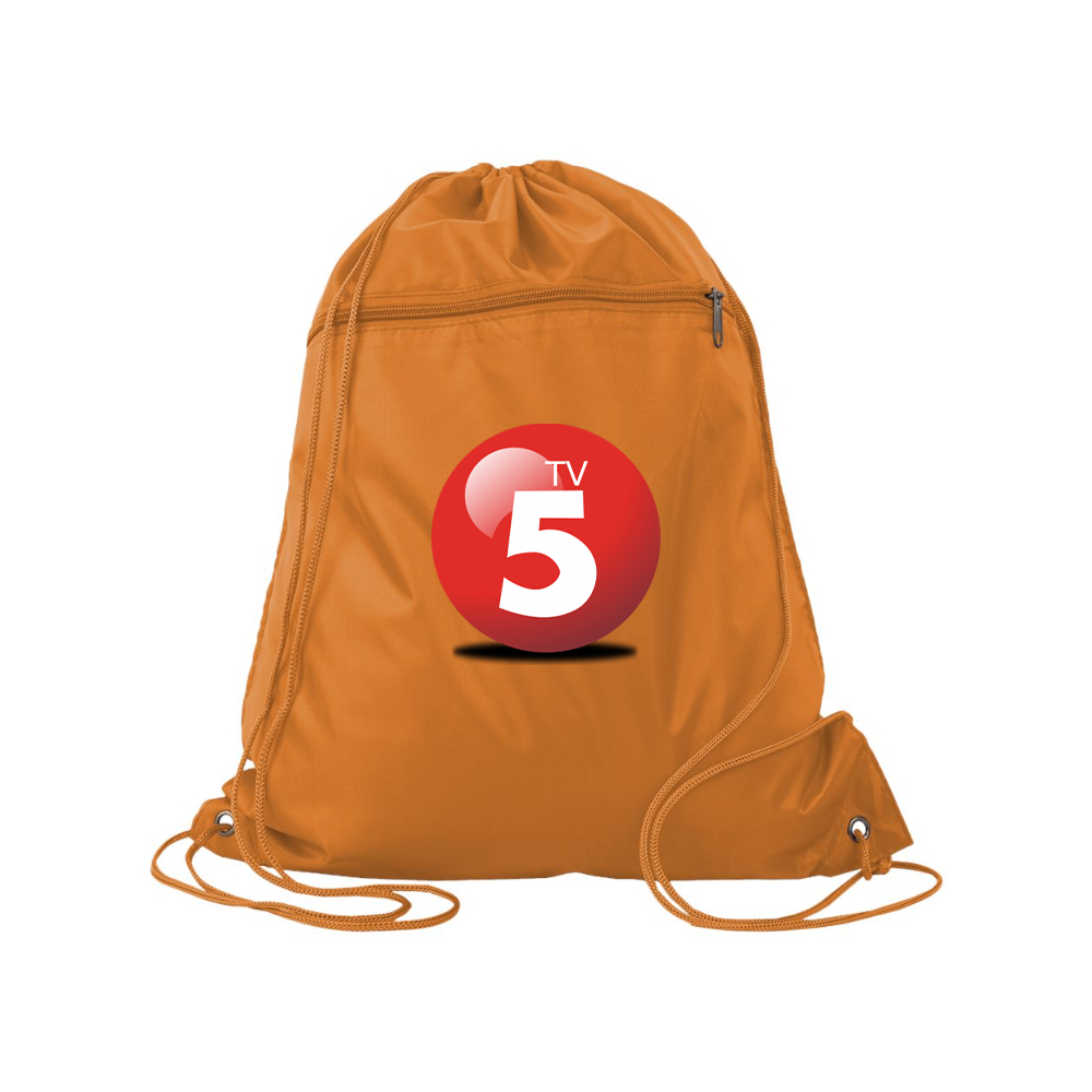 ABC TV5 Logo Q-Tees - Polyester Cinchpack