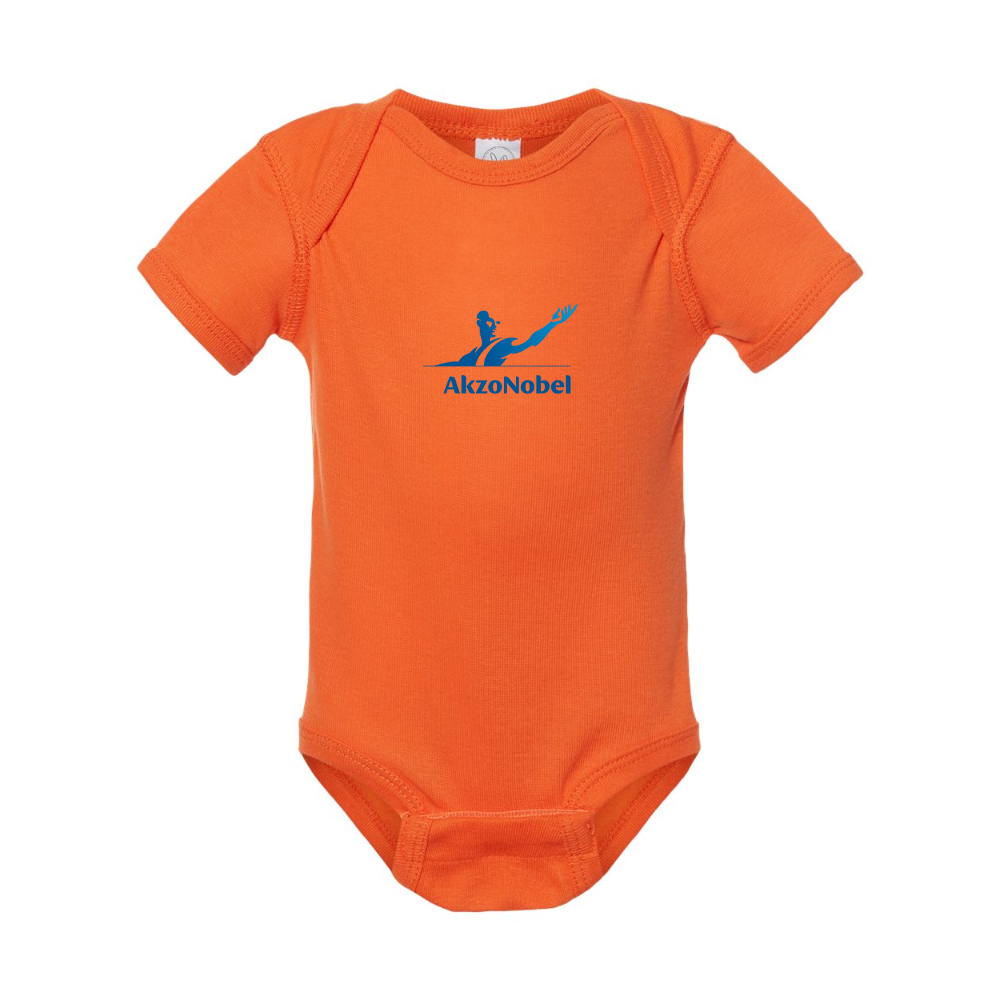 AkzoNobel Logo  Rabbit Skins Infant Baby Rib Bodysuit
