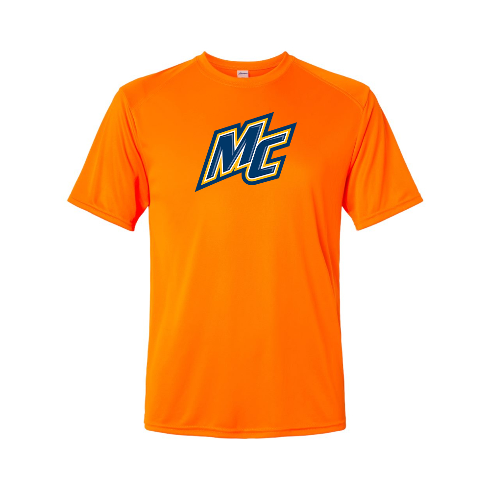 Men's Merrimack Warriors Logo Polyester T-Shirt