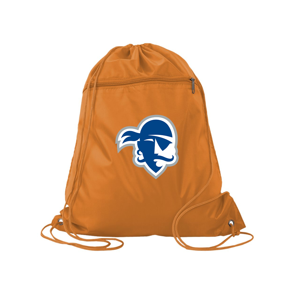 Seton Hall Pirates Logo Q-Tees - Polyester Cinchpack