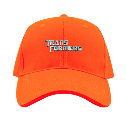 Transformers Logo Dad Baseball Cap