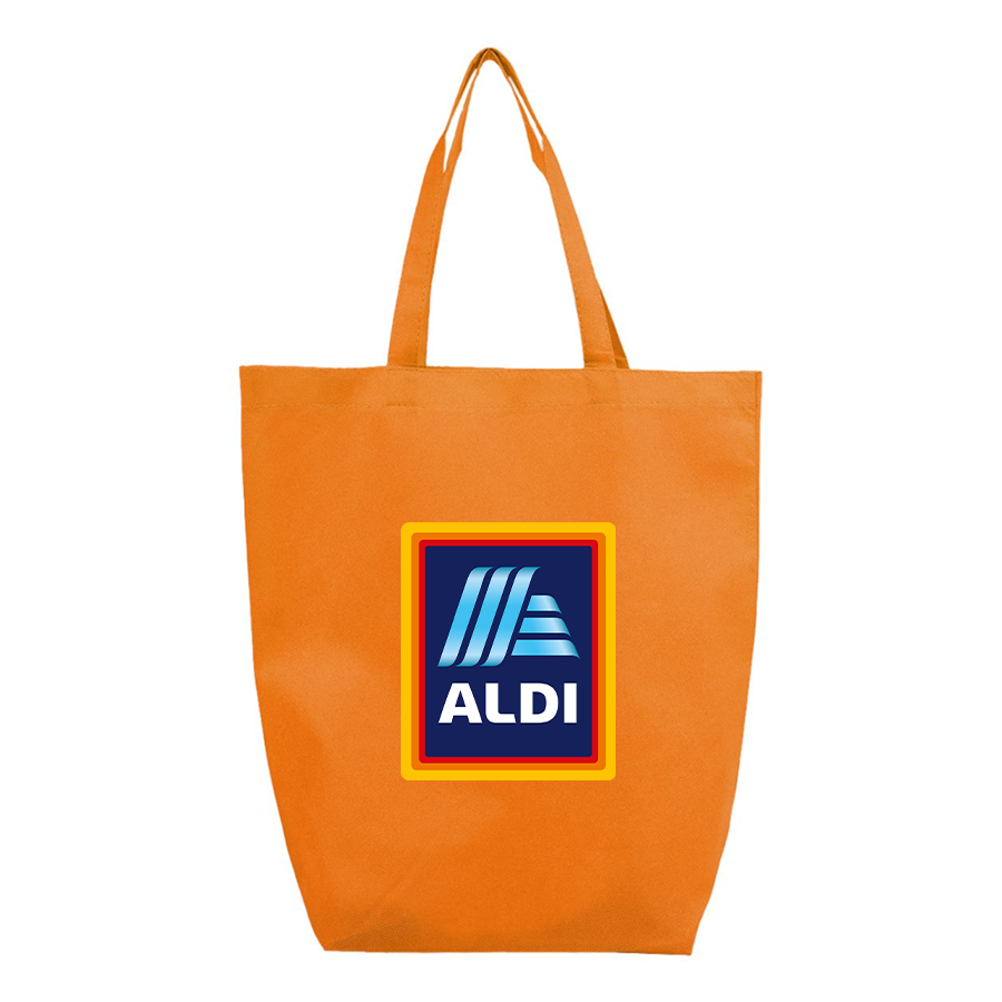 Aldi Logo Q-Tees Non-Woven Gusset Bottom Tote
