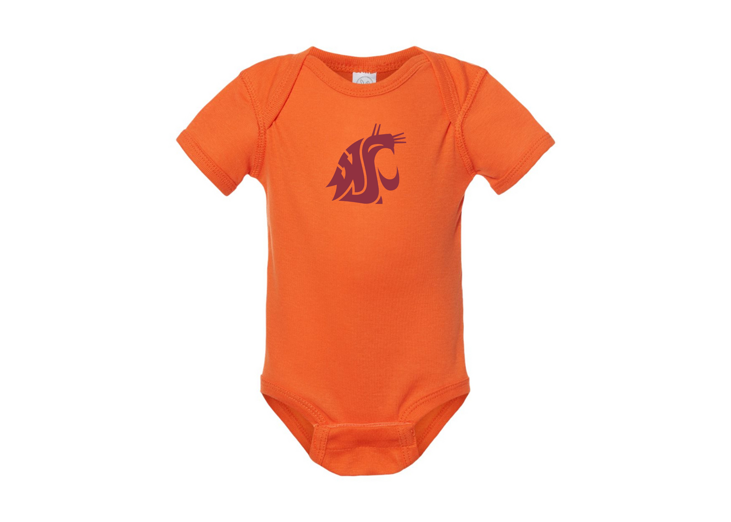 Washington State Cougars Rabbit Skins Infant Baby Rib Bodysuit