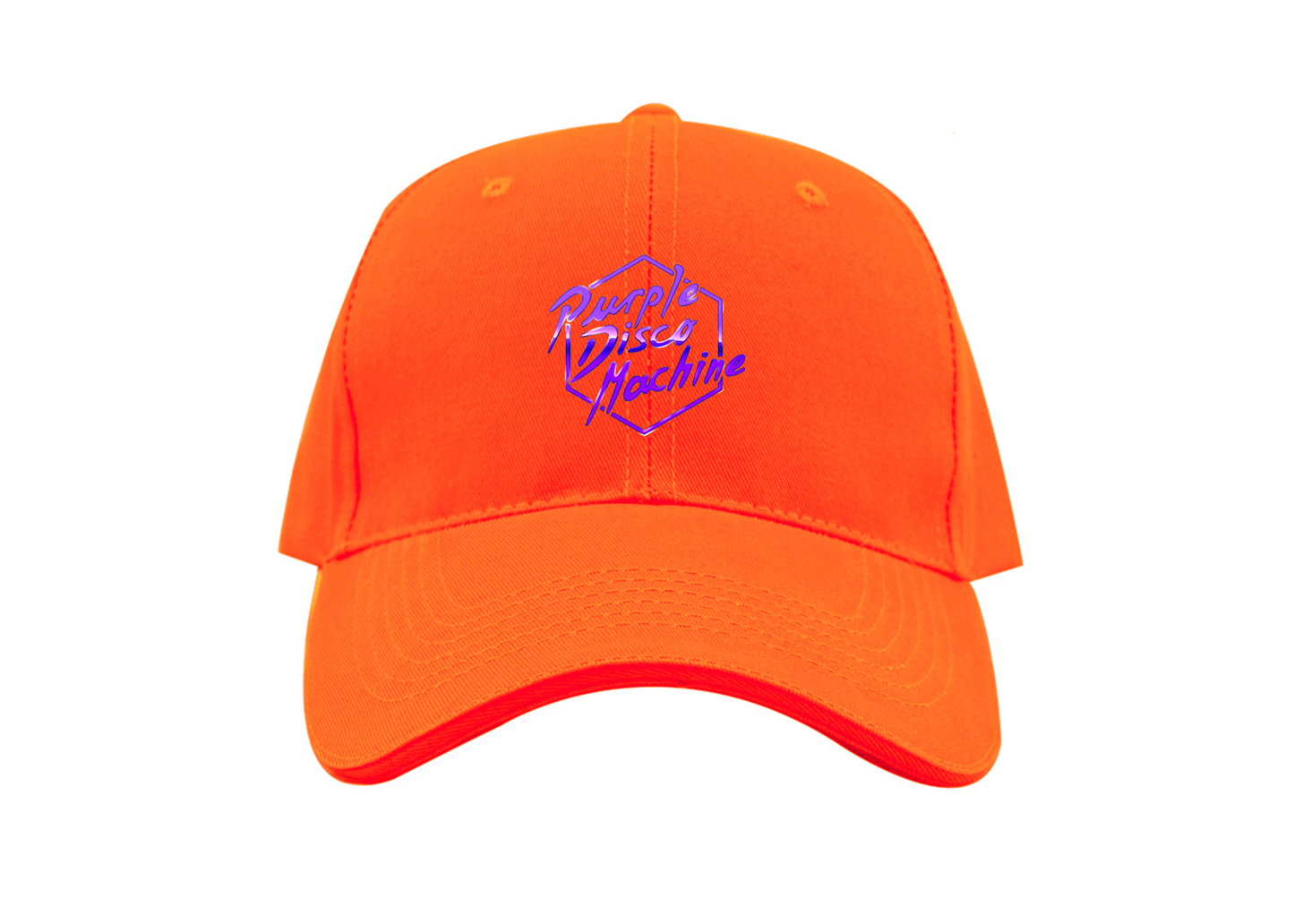 Purple Disco Machine Dad Baseball Cap Hat