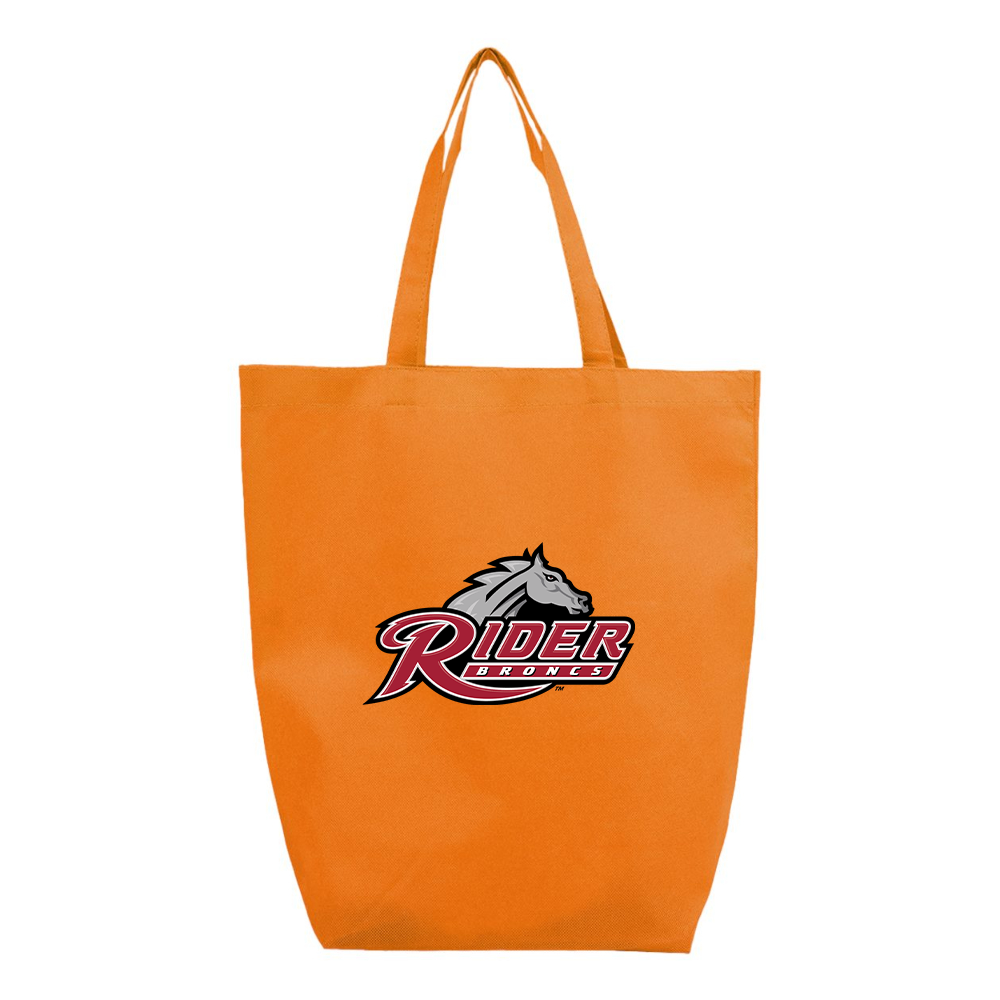 Rider Broncs Logo Q-Tees Non-Woven Gusset Bottom Tote