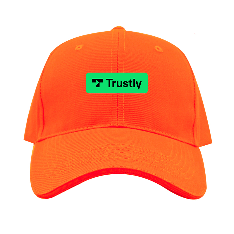 Trustly Horizontal Logo Dad Baseball Cap Hat