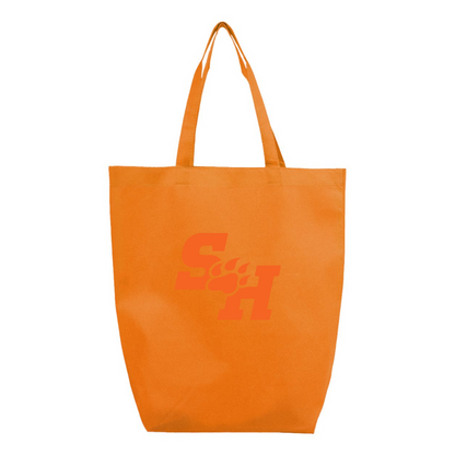 Sam Houston State Bearkats Logo Q-Tees Non-Woven Gusset Bottom Tote