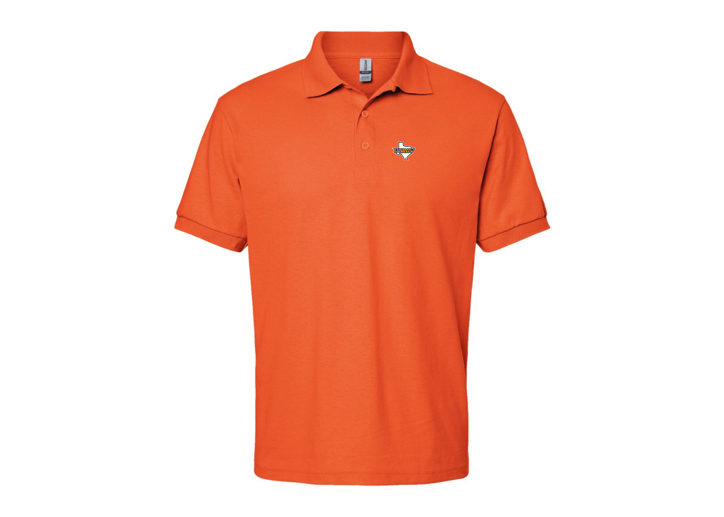 Men's UTRGV Vaqueros Gildan Dry Blend Jersey Polo