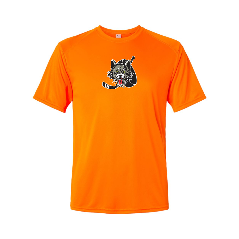 Men's Chicago Wolves Logo Polyester T-Shirt