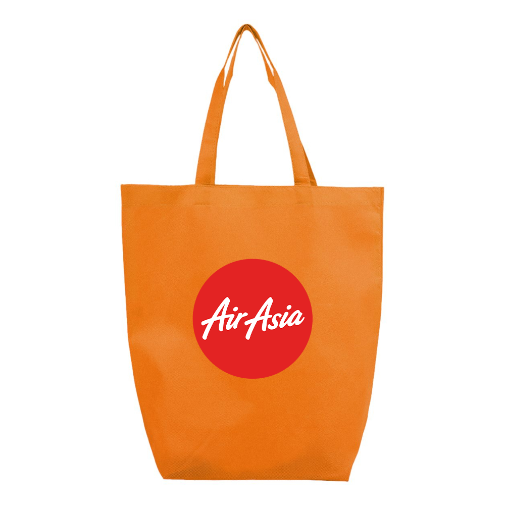 Air Asia Logo Q-Tees Non-Woven Gusset Bottom Tote