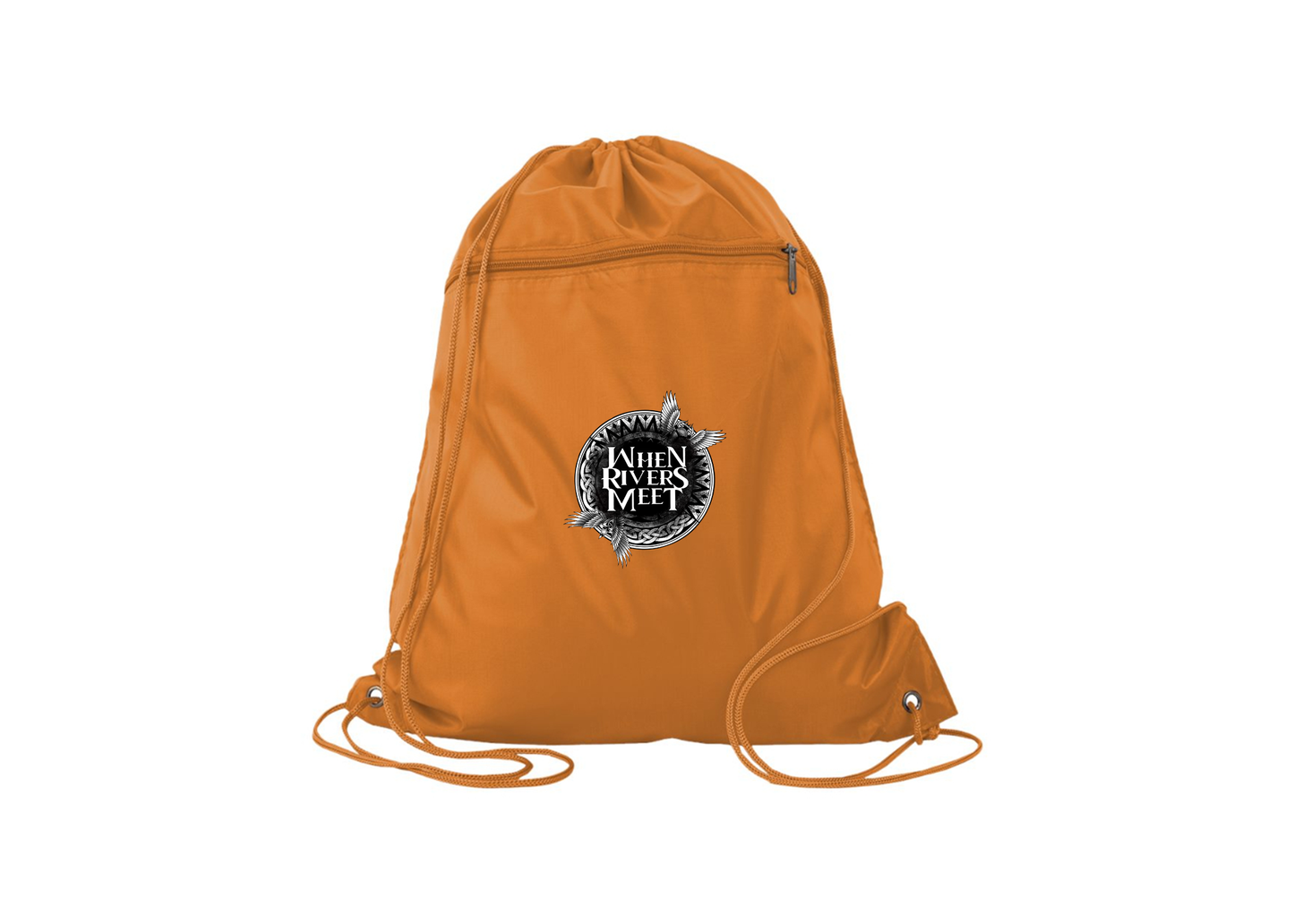 When Rivers Meet Q-Tees - Polyester Cinchpack