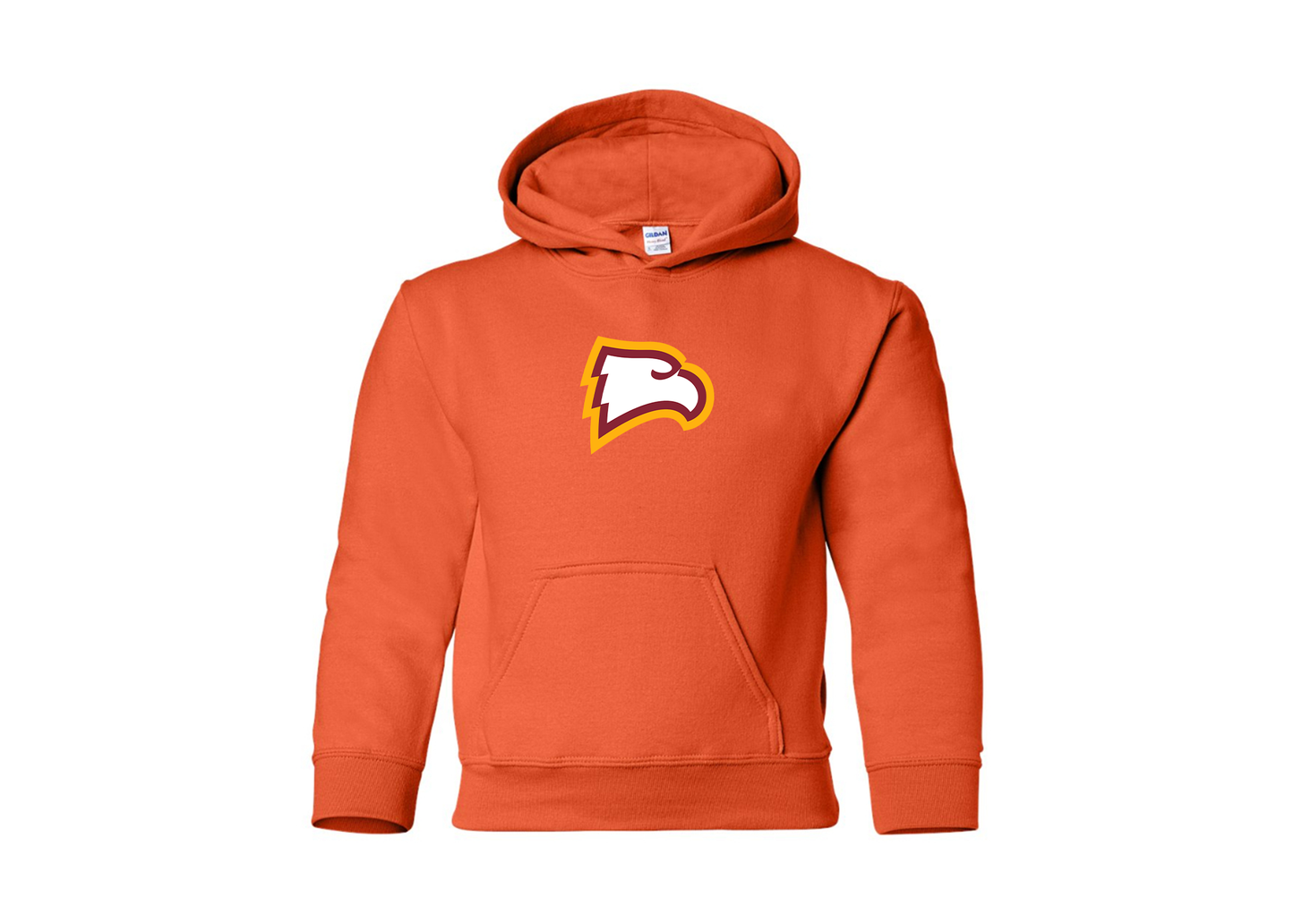 Youth Winthrop Eagles Gildan Heavy Blend  Hooded Sweatshirt
