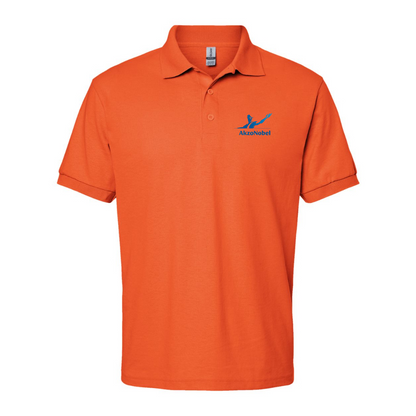 Men's AkzoNobel Logo Gildan Dry Blend Jersey Polo