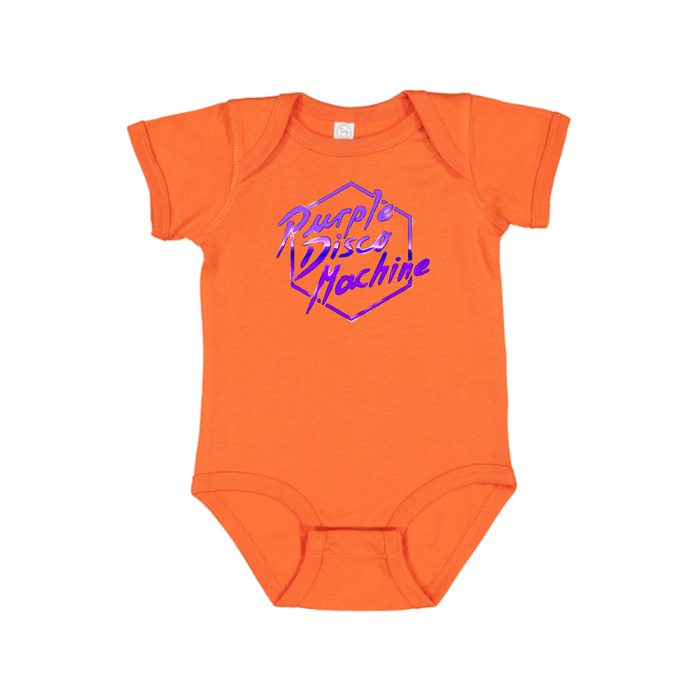 Purple Disco Machine Baby Romper Onesie