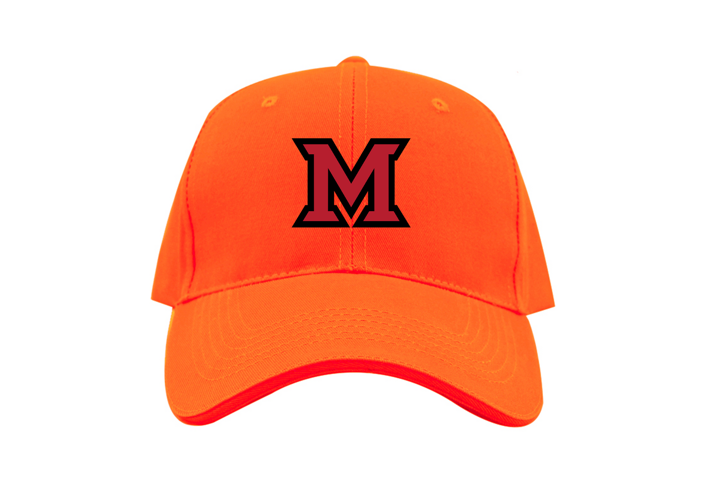 Miami Ohio RedHawks Logo Dad Baseball Cap Hat
