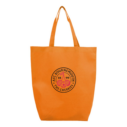 AFC Bournemouth Soccer Logo Q-Tees Non-Woven Gusset Bottom Tote