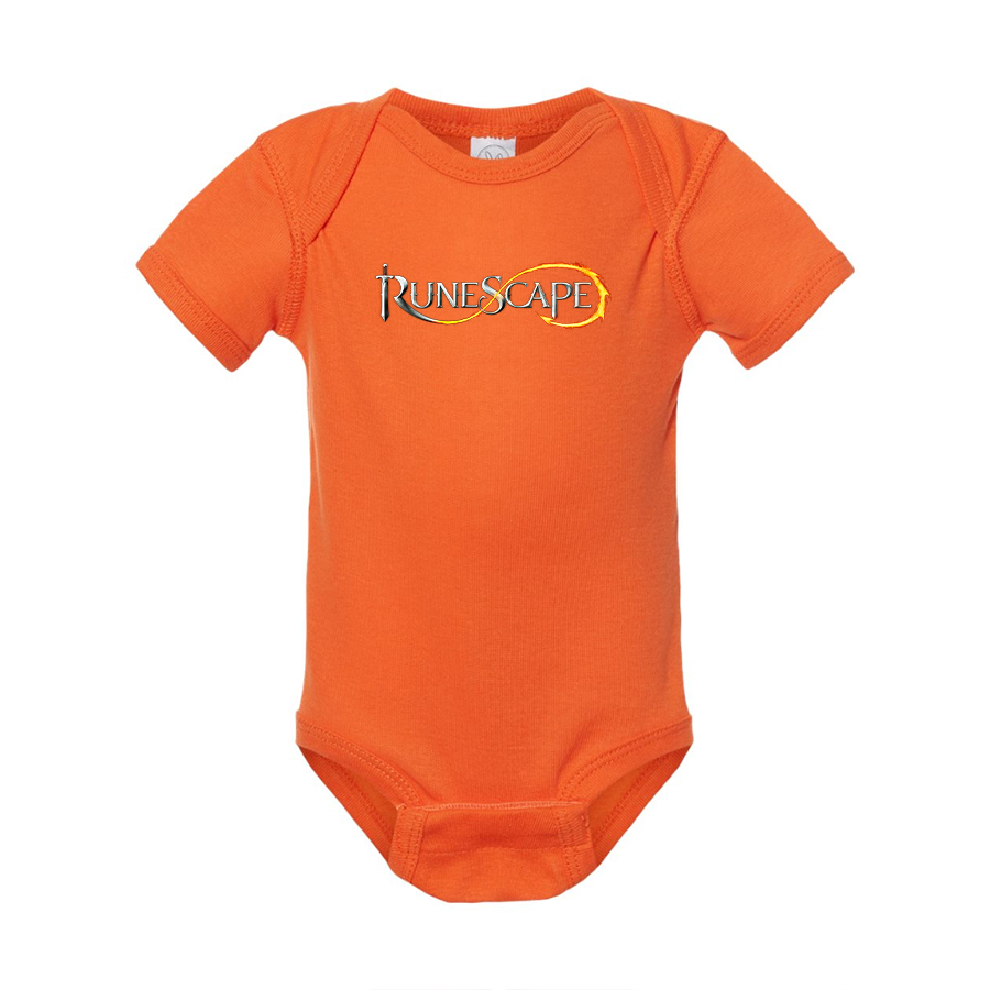 Runescape Logo Rabbit Skins Infant Baby Rib Bodysuit
