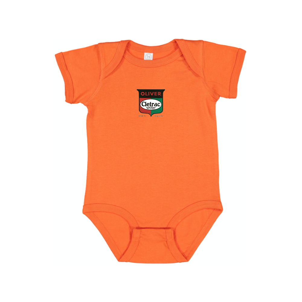 Cletrac Logo Baby Romper Onesie