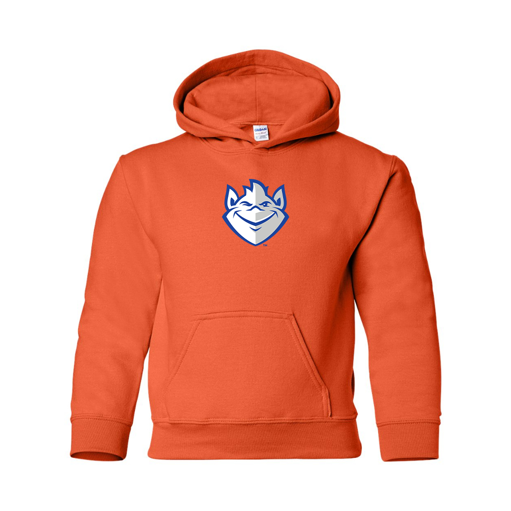 Youth Saint Louis Billikens Logo Gildan Heavy Blend  Hooded Sweatshirt