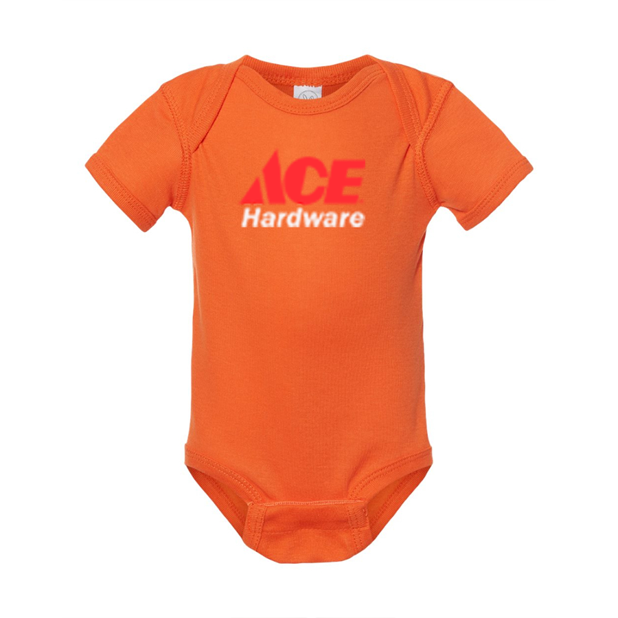 ACE Hardware Logo Rabbit Skins Infant Baby Rib Bodysuit