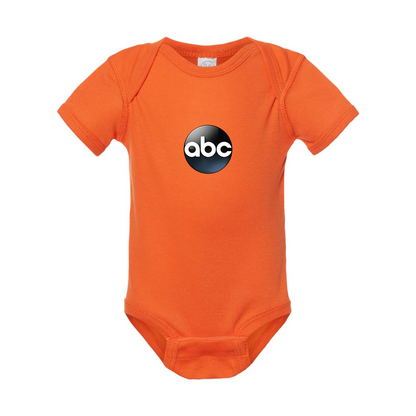 Abc Logo  Rabbit Skins Infant Baby Rib Bodysuit