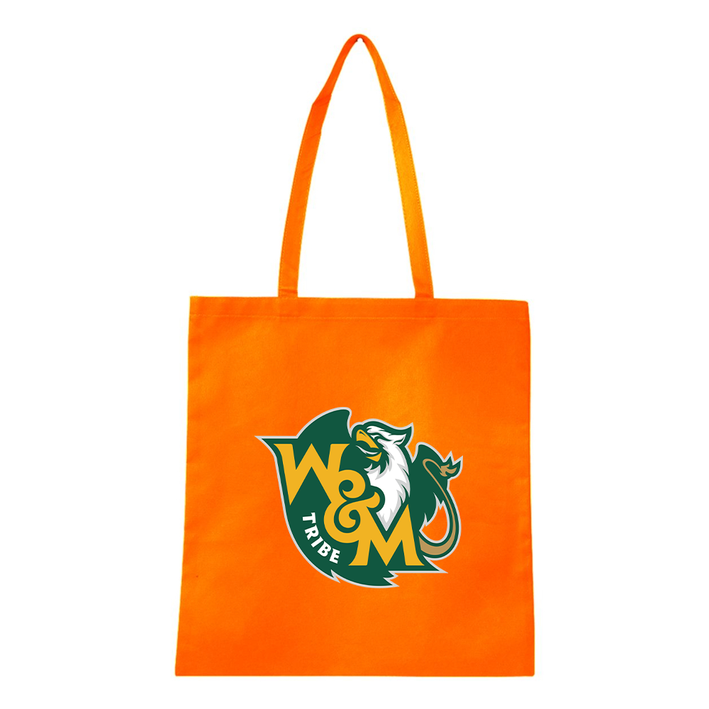 William and Mary Tribe Q-Tees Non-Woven  Tote