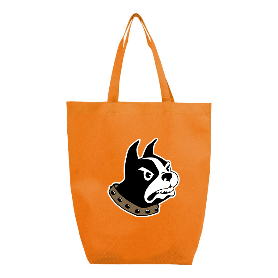 Wofford Terriers Q-Tees Non-Woven Gusset Bottom Tote