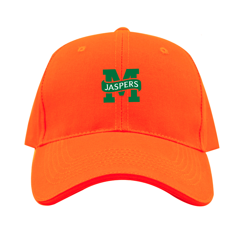 Manhattan Jaspers Logo Dad Baseball Cap Hat
