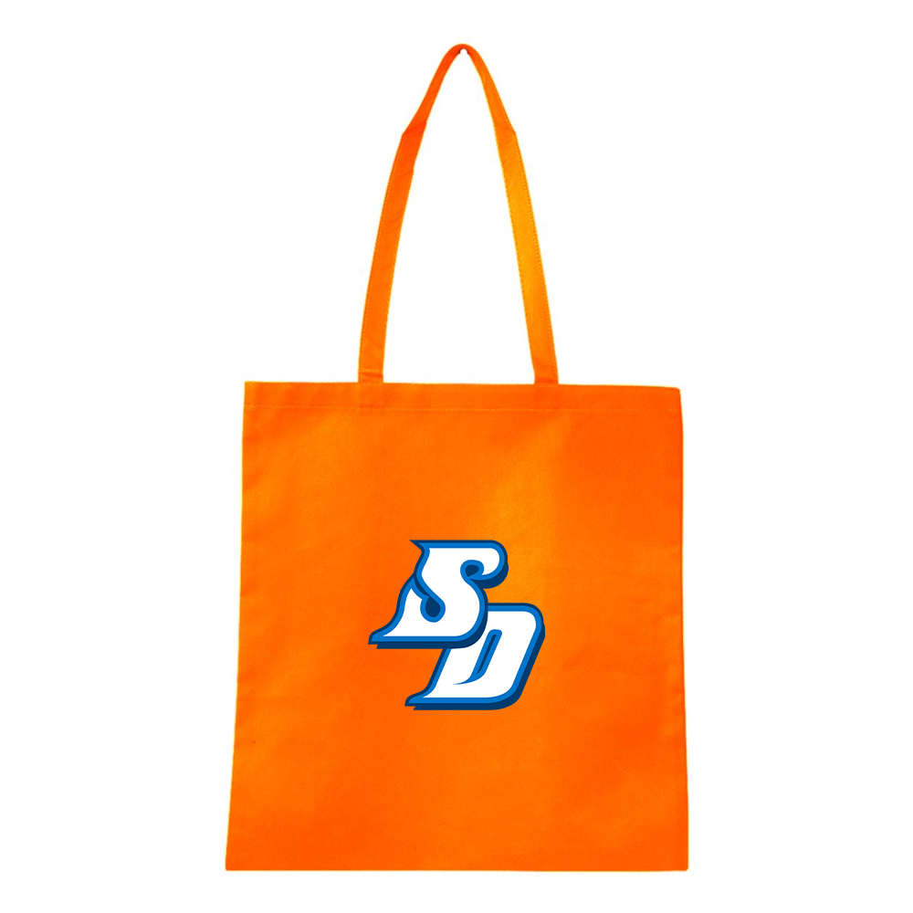 San Diego Toreros Logo Q-Tees Non-Woven  Tote